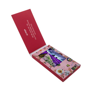 Diverse dimensioni A CRISTALLI LIQUIDI video <span class=keywords><strong>cartolina</strong></span>, LCD video mailer con HD e IPS DISPLAY LCD. - Product Image 4