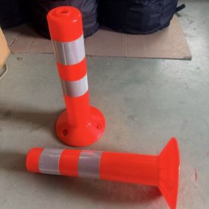 Columna de Advertencia de PU para Estacionamiento, Barrera de Seguridad para Entrada de Vehículos - Product Image 1