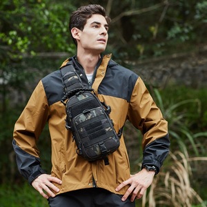 Masawei Compact Tactical Sling Bag Waterproof Outdoor Sports Crossbody <b>Backpack</b> for Men - Product Image 3