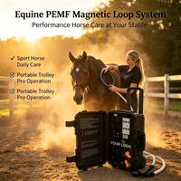 Appareil de magnétothérapie PEMF pour chevaux, machine de physiothérapie PEMF, champ électromagnétique pulsé pour chevaux
