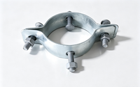 Anneau de serrage en fer galvanisé à chaud pour système de quincaillerie de ligne de poteaux, haute résistance à la traction, conception personnalisée disponible
