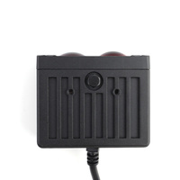 Feux de gril de voiture 60W 6500K Matrix Dual Lens Led Projector Headlight Lens with Super Bright High Low Beam