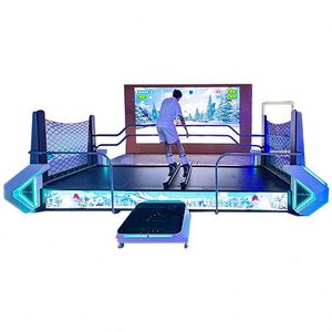 Indoor Interactive Skiing Arcade <b>Machine</b> Stainless Steel Metal Construction English-Supported <b>Amusement</b> Sports Game Equipment - Product Image 2
