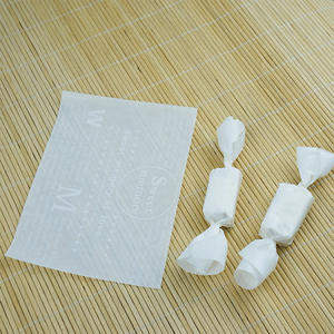 ورق تغليف حلوى التوفي الأبيض القابل للالتواء حسب الطلب، ورق تغليف الكراميل - Product Image 1