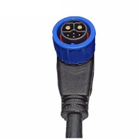 OEM/ODM IP67 M23 connecteur de panneau étanche 2 broches prise de batterie au lithium 50A haute puissance pour scooter électrique