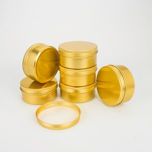150Gครีมเครื่องสำอางที่ว่างเปล่าอลูมิเนียมGoldenดีบุกกล่อง - Product Image 4