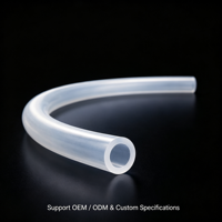 Tuyau en silicone médical de précision, classe VI USP, biocompatible, non toxique, OEM pour application en dispositifs médicaux vétérinaires