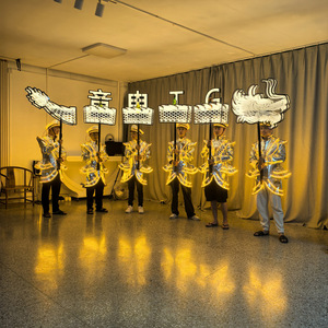 <b>LED</b> Acrylic Wine Dispenser Dragon Scepter Light Bar KTV Wine Rack Illuminated <b>Sign</b> Hand Held - Product Image 1