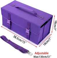 168 Slot Tempat Penyimpanan Spidol Organizer Pena Multifungsi Tempat Lipstik Tas Jinjing untuk Perlengkapan Menggambar Seniman