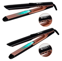 2022 Private Label Led <strong>Wide</strong> Titanium <strong>Plate</strong> <strong>Hair</strong> <strong>Straightener</strong> <strong>Best</strong> Professional Steam <strong>Hair</strong> Flat Iron