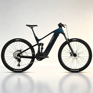Bicicletta Elettrica da Montagna Full Suspension in Fibra di Carbonio con Motore Centrale Bafang M560 500W, 12 Velocità, Batteria 720Wh a Lunga Autonomia - Product Image 2