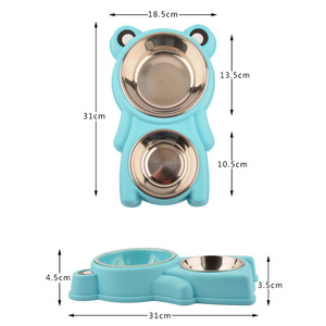 Wholesale Pet Stainless Steel Bowl <b>Dog</b> Bowl Cat Slow Feeding Bowl Pet Feeder - Product Image 3