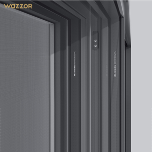 Wazzor NFRC Modernes Design Maßgefertigte Vertikale Automatische Schiebefenster aus Aluminium mit App-Steuerung und Elektrischem Liftsystem - Product Image 4