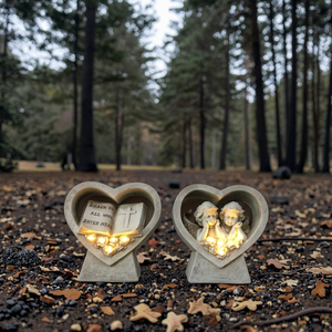 Style religieux croix résine <span class=keywords><strong>pierre</strong></span> <span class=keywords><strong>tombale</strong></span> protection de l'environnement <span class=keywords><strong>Souvenir</strong></span> de Noël avec texte - Product Image 2