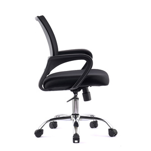 Foashan fábrica logotipo personalizado <span class=keywords><strong>silla</strong></span> de oficina <span class=keywords><strong>ordenador</strong></span> tarea malla Oficina arreglar reposabrazos Oficina visitante <span class=keywords><strong>silla</strong></span> <span class=keywords><strong>sin</strong></span> rueda - Product Image 4