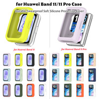 Zachte, flexibele siliconen dunne, lichtgewicht beschermhoes voor Huawei Band 11 Smart Watch Case Smartwatch Bumper