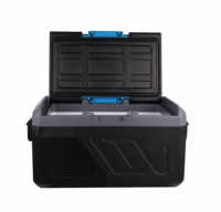 Mini-réfrigérateur/congélateur de voiture 12V 18L DC/AC avec compresseur, Bluetooth, batterie, personnalisable avec logo d'usine, pour maison et voiture