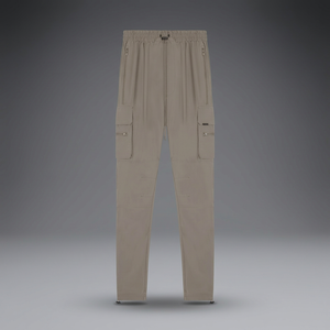 <b>Men</b> Cargo <b>Trousers</b> <b>Elastic</b> <b>Waist</b> Lightweight Breathable Straight Pants Casual Summer Drawstring <b>Trousers</b> - Product Image 2