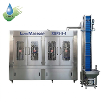 Máquina Llenadora de Botellas Grandes de 800 BPH, 5-15 L, Modelo XGF8-8-4