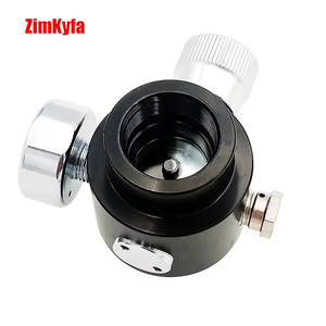 0-200psi Air & CO2 Regulator for .825"-14NGO G1/2-14 <b>Threads</b> Tank Cylinder Grinder Type - Product Image 3