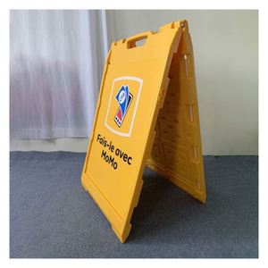 Outdoor Water Injection Portable A-<b>Frame</b> Sign Stand Double Sided Pavement Sidewalk Sign <b>Poster</b> Display Stand - Product Image 4