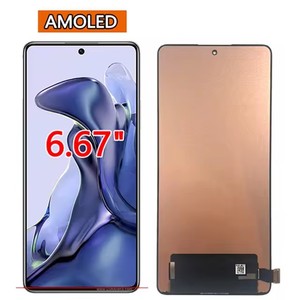 Écrans LCD de qualité TFT et OLED pour téléphones mobiles <span class=keywords><strong>Xiaomi</strong></span> Mi 11T / 11T Pro, assemblage numériseur tactile de remplacement, vente en gros. - Product Image 3