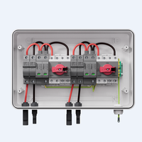 Mday MY-PV1 personnalisable PVC 1000V 2in2out 18way Combiner Box IP65 Protection Solar PV System Electronics & Instrument Enclosure