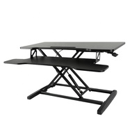 Table pliante de bureau debout Table élévatrice d'ordinateur pour ordinateur portable moniteur de bureau support surélevé traitement de flexion ANSI