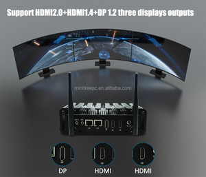 12th Gen Mini Micro PC Quad Core j6426 N100 pfsense win11 Linux Dual Lan 2com dp HD Ba hiển thị không quạt máy tính để bàn máy tính - Product Image 4