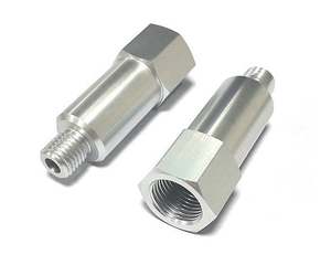 อะแดปเตอร์เซ็นเซอร์วัดอุณหภูมิน้ำหล่อเย็นแบบยาว M12x1.5 3/8 NPT สำหรับเปลี่ยนเครื่องยนต์ LS รุ่นใหม่ ขนาด 64 มม. ทำจากอะลูมิเนียม/สแตนเลส ติดตั้งแบบยึดติดโดยตรง - Product Image 1