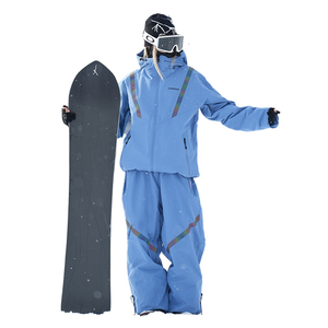 Conjunto de Traje de Esquí Profesional Impermeable, Chaqueta y Pantalones de Snowboard Térmicos y Resistentes al Viento para Hombres y Mujeres, para Actividades al Aire Libre - Product Image 1