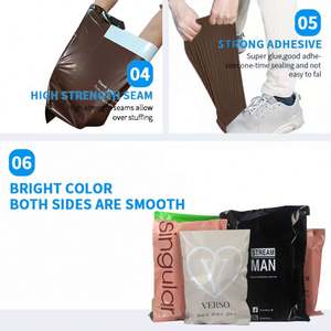 100% Biodegradable Full Color Printed Brown Tear Resistant Envelope Poly Mailer Custom <b>Parcel</b> Envelope Shipping Courier <b>Bag</b> - Product Image 5