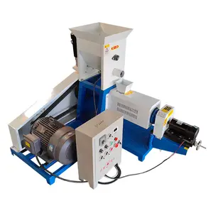 Manufacturers of various models and specifications of fish food extruders, as well as floating fish pellet machines