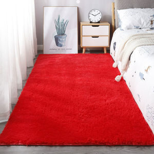 Rectangle blanc en peau de mouton moelleux, cheveux longs tie dye doux fausse fourrure en peluche moderne <span class=keywords><strong>tapis</strong></span> <span class=keywords><strong>tapis</strong></span> pour salon/ - Product Image 4