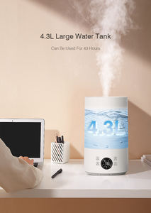 เครื่องเพิ่มความชื้นในอากาศ RUNAL 4 ลิตร แบบเติมน้ำด้านบน ระบบอัลตราโซนิก ขนาดใหญ่ ควบคุมผ่านแอป Tuya Wifi พร้อมรีโมทคอนโทรล สำหรับใช้ในบ้าน - Product Image 2