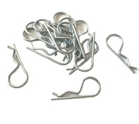 Épingle à cheveux personnalisée taille en acier plaqué zinc épingle à cheveux serrure plusieurs styles emballage en Carton