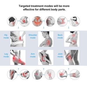 Dispositivo TENS EMS MASS de Doble Canal 3 en 1 - 0-60 Niveles de Intensidad, Almohadillas de 50*50mm, Funciona con Batería, ABS, Alivio del Dolor - Product Image 3