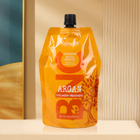 Masker rambut kolagen Karseell Label pribadi harga grosir Biotin organik minyak Argan perawatan rambut masker kolagen rambut