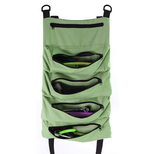 Car Tool Storage <b>Bag</b> <b>20L</b> Military Green With Handle 4-7 Compartments For Car Organizers - Product Image 4