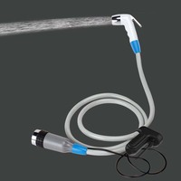 Petite pompe à montage facile, support mains libres, douche extérieure Portable de qualité Stable