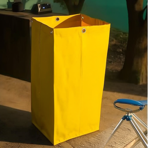 Sacchetto per Rifiuti Domestici Giallo Senza Cerniera per Carrello Af160 40x30x60 Cm - Product Image 3