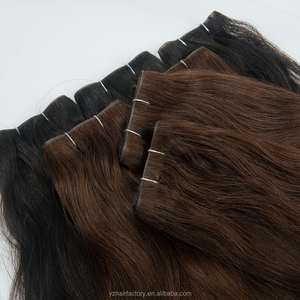 Wholesale Russian Hair Invisible <b>Tape</b> in Extensions Long Strip <b>Tape</b> in Extensions Invisible Hair Extensions Long <b>Tape</b> Weft - Product Image 1