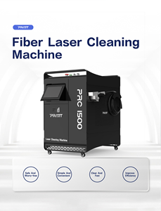 Prix direct usine – Machine portable de nettoyage laser 3000W 6000W à fibre optique pour élimination de la rouille et du peinture - Product Image 6