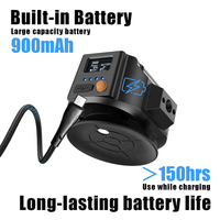 Ventouse électrique de 3 pouces avec détection de pression et alarme, étanche, en alliage d'aluminium, capacité de charge 15-20 kg, fixation rapide