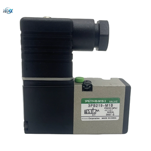 วาล์วนิวแมติกแบบโซลินอยด์ 3PB219-00-M1B-3 แบบ 3/2 ทาง ทำงานโดยตรง สำหรับควบคุมระบบอัตโนมัติทางอุตสาหกรรม - Product Image 1