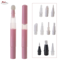 Stylo applicateur vide pour soin des ongles, tubes de fond de teint liquide, outil de traitement des ongles, stylo à huile pour cuticules avec applicateur brosse