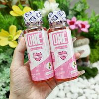ONE 100ml Petite Bouteille de Bain de Bouche Multi-fruits Menthe Clou de Girofle Liquide Buccal Traitement Mauvaise Haleine Rinçage Portable Vente en Gros