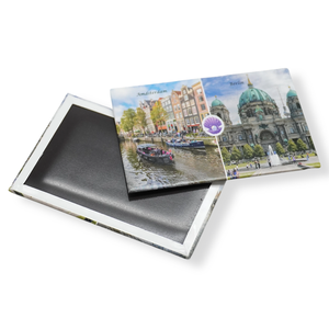 Imanes <span class=keywords><strong>de</strong></span> Metal Personalizados <span class=keywords><strong>para</strong></span> Refrigerador, Diseño Retro Magnético Fuerte <span class=keywords><strong>para</strong></span> Publicidad Comercial - Product Image 5