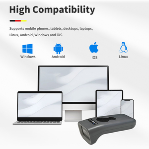 Base de charge H-1800D, scanner de codes-barres 2D QR 1D de poche, scanner pour entrepôt, logistique de détail, lecteur sans fil - Product Image 2