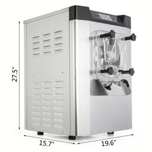 Máquina de helados duros, fruta congelada, 1400W, 20L/H - Product Image 1